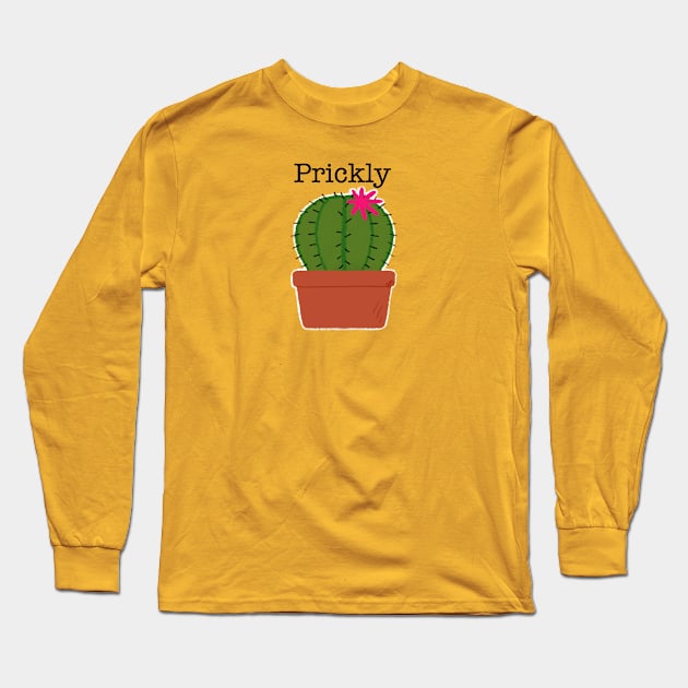 Prickly Long Sleeve T-Shirt by Inktopodes